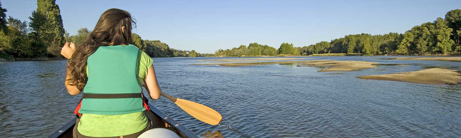 Balade en canoe sur la Loire