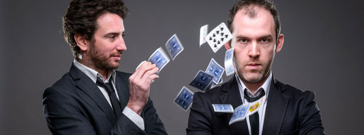 Les illusionnistes - Puzzling. Spectacle de magie et mentalisme